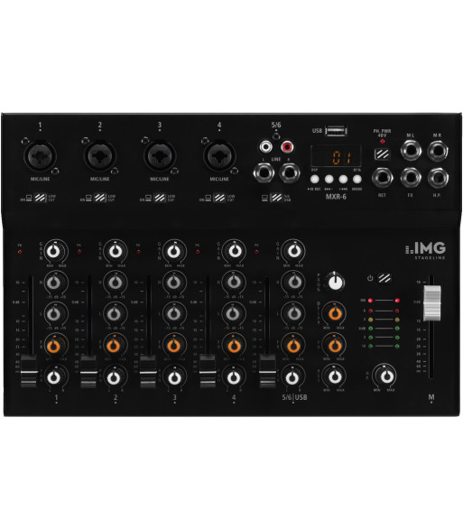 IMG STAGELINE Mixer 6 kanal - MXR-6