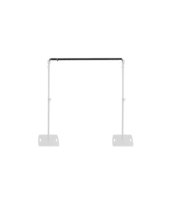 Gravity Horizontal telescopic crossbar for Pipe and Drape curtain system