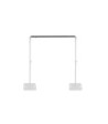 Gravity Horizontal telescopic crossbar for Pipe and Drape curtain system