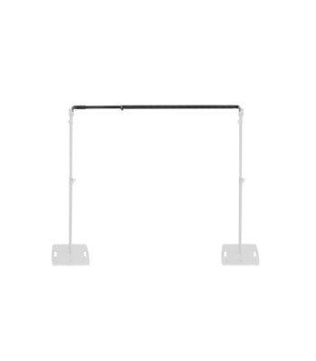Gravity Horizontal telescopic crossbar for Pipe and Drape curtain system