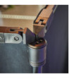 Gravity Horizontal telescopic crossbar for Pipe and Drape curtain system