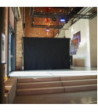 Gravity Horizontal telescopic crossbar for Pipe and Drape curtain system