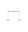 Gravity Medium-lenght horizontal telescopic crossbar for Pipe and Drape curtain system