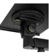 Gravity Tiltable and swivelling wall mount for studio monitors