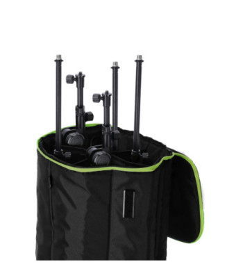 Gravity Touring transport bag for up to six microphone stands, rollable