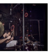 Gravity Touring overhead microphone stand with extra-wide folding tripod and extra-long boom