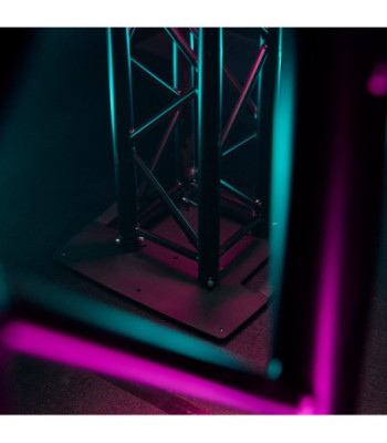 Gravity Multifunctional square steel Touring base with truss mounting option