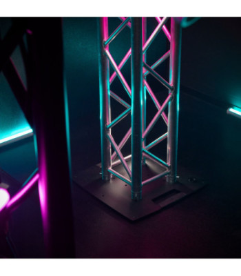 Gravity Multifunctional square steel Touring base with truss mounting option