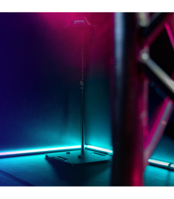 Gravity Multifunctional square steel Touring base with truss mounting option