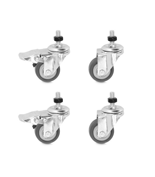 Adam Hall Set of 4 castors for K4CD450 & K4CD650