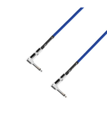 Adam Hall Pedalboard Patch Cable - Set of 5 Adam Hall® angled Jack TS - 0.3 m