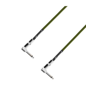 Adam Hall Pedalboard Patch Cable - Set of 5 Adam Hall® angled Jack TS - 0.3 m