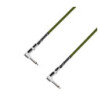 Adam Hall Pedalboard Patch Cable - Set of 5 Adam Hall® angled Jack TS - 0.3 m