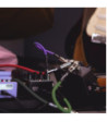 Adam Hall Pedalboard Patch Cable - Set of 5 Adam Hall® angled Jack TS - 0.3 m