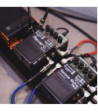 Adam Hall Pedalboard Patch Cable - Set of 5 Adam Hall® angled Jack TS - 0.3 m