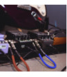 Adam Hall Pedalboard Patch Cable - Set of 5 Adam Hall® angled Jack TS - 0.3 m