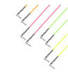 Adam Hall Pedalboard Patch Cable - Set of 4 Adam Hall® angled Jack TS - 0.9 m