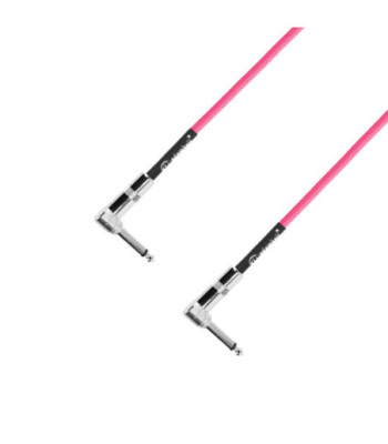 Adam Hall Pedalboard Patch Cable - Set of 4 Adam Hall® angled Jack TS - 0.9 m