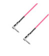 Adam Hall Pedalboard Patch Cable - Set of 4 Adam Hall® angled Jack TS - 0.9 m