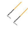 Adam Hall Pedalboard Patch Cable - Set of 4 Adam Hall® angled Jack TS - 0.9 m