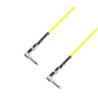 Adam Hall Pedalboard Patch Cable - Set of 4 Adam Hall® angled Jack TS - 0.9 m