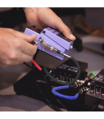 Adam Hall Pedalboard Patch Cable - Set of 5 Adam Hall® angled Jack TS - 0.9 m