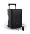 LD Systems 10" Portable battery-powered Bluetooth® PA System with mixer and 1x headset microphone (incl. bodypack)