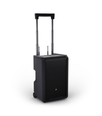 LD Systems 10" Portable battery-powered Bluetooth® PA System with mixer, 1x wireless handheld and 1x headset microphone (incl.
