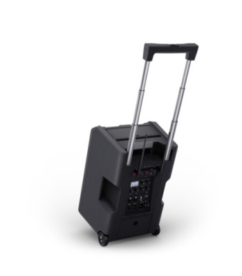 LD Systems 10" Portable battery-powered Bluetooth® PA System with mixer, 1x wireless handheld and 1x headset microphone (incl.