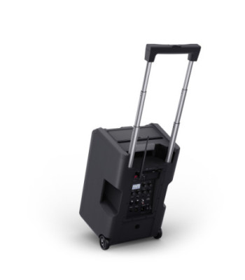 LD Systems 10" Portable battery-powered Bluetooth® PA System with mixer and 1x wireless handheld microphone