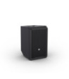 LD Systems Portable battery-powered Bluetooth® PA loudspeaker with mixer, Stage Black