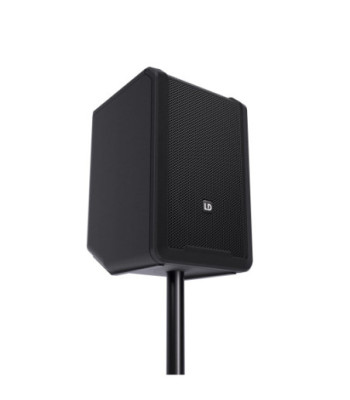 LD Systems Portable battery-powered Bluetooth® PA loudspeaker with mixer and 1x headset microphone (incl. bodypack), Stage Blac
