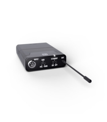 LD Systems Portable battery-powered Bluetooth® PA loudspeaker with mixer and 1x headset microphone (incl. bodypack), Stage Blac