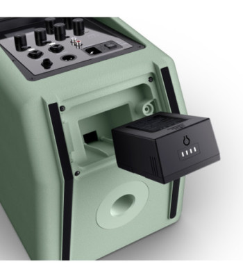 LD Systems Portable battery-powered Bluetooth® PA loudspeaker with mixer and 1x headset microphone (incl. bodypack),  Adventure