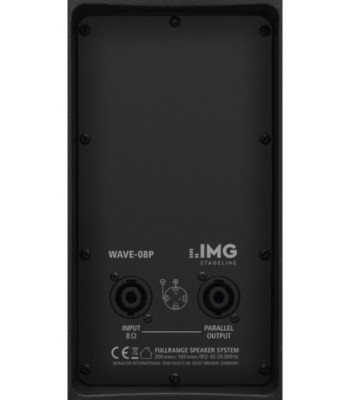 IMG STAGELINE PA-højttaler 200Wmax - WAVE-08P