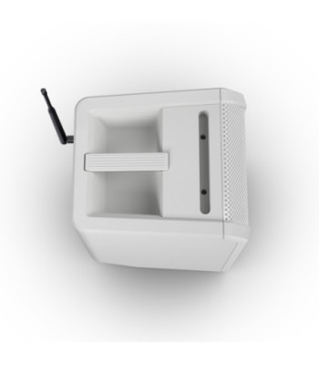 LD Systems Portable battery-powered Bluetooth® PA loudspeaker with mixer and 1x headset microphone (incl. bodypack), Pure White