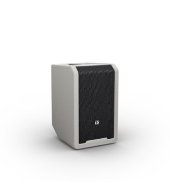LD Systems Portable battery-powered Bluetooth® PA loudspeaker with mixer, Urban Grey