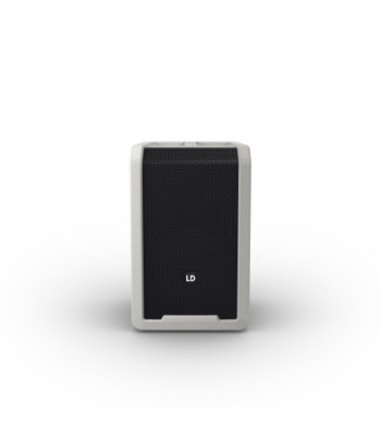 LD Systems Portable battery-powered Bluetooth® PA loudspeaker with mixer, Urban Grey