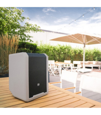 LD Systems Portable battery-powered Bluetooth® PA loudspeaker with mixer, Urban Grey