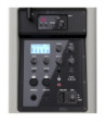 LD Systems Portable battery-powered Bluetooth® PA loudspeaker with mixer  and 1x wireless handheld microphone, Urban Grey
