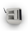 LD Systems Portable battery-powered Bluetooth® PA loudspeaker with mixer  and 1x wireless handheld microphone, Urban Grey