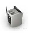 LD Systems Portable battery-powered Bluetooth® PA loudspeaker with mixer  and 1x wireless handheld microphone, Urban Grey