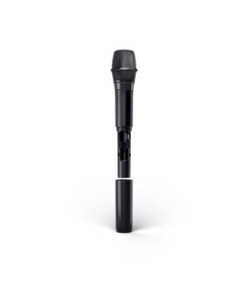 LD Systems Portable battery-powered Bluetooth® PA loudspeaker with mixer  and 1x wireless handheld microphone, Urban Grey