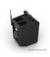 LD Systems Portable battery-powered Bluetooth® PA loudspeaker with mixer and 1x wireless handheld microphone, Stage Black