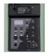 LD Systems Portable battery-powered Bluetooth® PA loudspeaker with mixer and 1x wireless handheld microphone,  Adventure Green