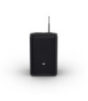 LD Systems Portable battery-powered Bluetooth® PA loudspeaker with mixer and 1x wireless handheld microphone, Stage Black