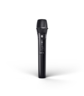 LD Systems Portable battery-powered Bluetooth® PA loudspeaker with mixer and 1x wireless handheld microphone, Stage Black