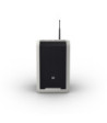 LD Systems Portable battery-powered Bluetooth® PA loudspeaker with mixer  and 1x wireless handheld microphone, Urban Grey