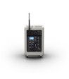 LD Systems Portable battery-powered Bluetooth® PA loudspeaker with mixer  and 1x wireless handheld microphone, Urban Grey