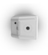 LD Systems Portable battery-powered Bluetooth® PA loudspeaker with mixer and 1x wireless handheld microphone,  Pure White